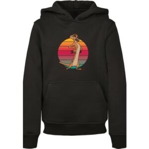 F4NT4STIC Hoodie Disney König der Löwen Timon Sunset schwarz