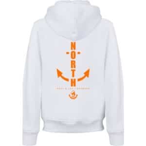 F4NT4STIC Hoodie North Anker Knut & Jan Hamburg weiß