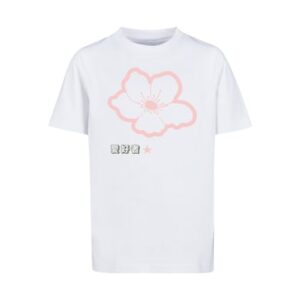 F4NT4STIC T-Shirt Kirschblüten Japan weiß