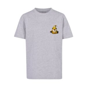 F4NT4STIC T-Shirt Rubber Duck Wizard TEE UNISEX heather grey