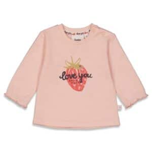 Feetje Langarmshirt Berry Sweet Rosa