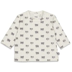 Feetje Langarmshirt Hi Elephant Offwhite