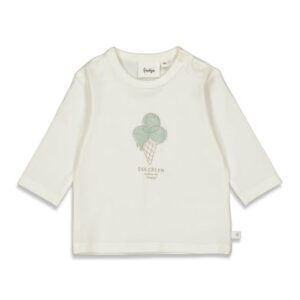 Feetje Langarmshirt Ice Ice Baby Natur