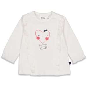 Feetje Langarmshirt Sweetest Sweetheart Offwhite