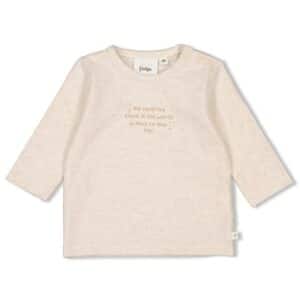 Feetje Langarmshirt The Magic is in You Offwhite Melange