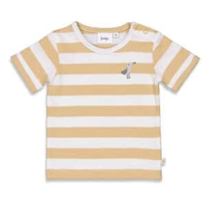 Feetje T-Shirt Ringel Beach Days Sand Melange