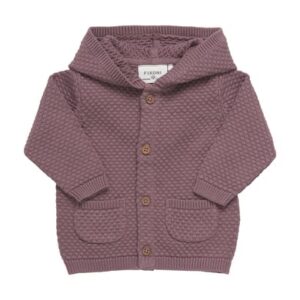 Fixoni Strick Cardigan Grape Shake