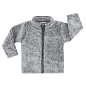 JACKY Kuscheljacke Lama grau melange