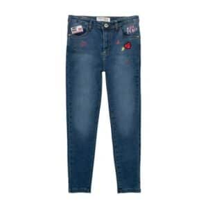 MINOTI Jeans mit Aufnähern Denim-Blau