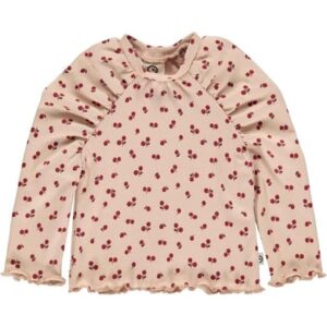 Müsli Babylangarmshirt Spa rose/Fig/Berry red