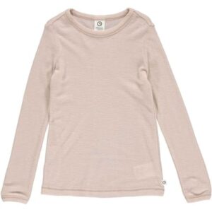 Müsli Langarmshirt aus Merinowolle Spa rose