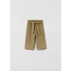 OVS Paperpag-Hose in Waffeloptik Olive