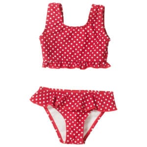 Playshoes Girls UV-Schutz Bikini Punkte rot