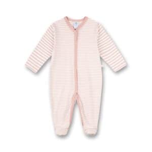 Sanetta Overall silver pink gestreift