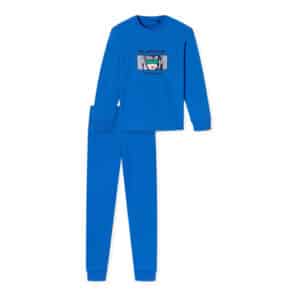 Schiesser Pyjama Teens Nightwear blau