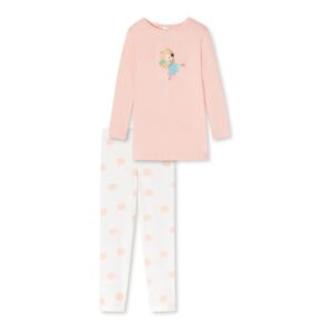 Schiesser Pyjama lang - Casual World Organic Cotton rosé