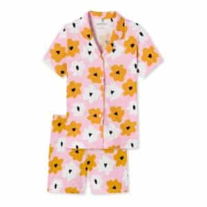 Schiesser Shorty Pyjama Story rosa