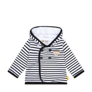 Steiff Sweatjacke Stripes Navy