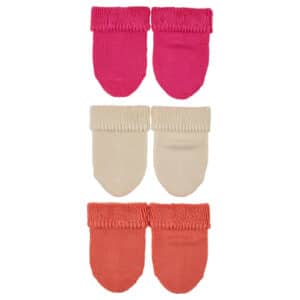 Sterntaler Erstlingssöckchen 3er-Pack Uni pink