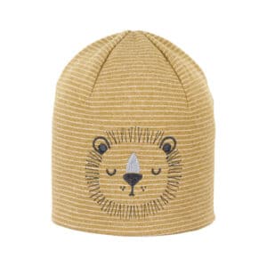 Sterntaler Beanie Löwe gelb