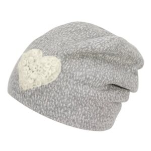 Sterntaler Slouch-Beanie silber