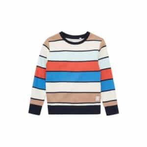 TOM TAILOR Sweatshirt gestreift bunt