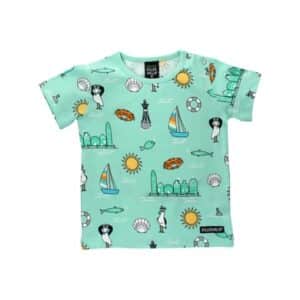 Villervalla Shirt Kurzarm Summer LGT Pear grün