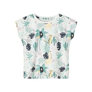 name it Shirt Nmfvigga White Alyssum Tropical