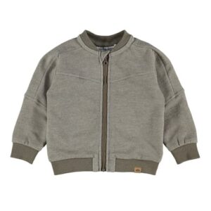 name it Sweatjacke Nbmlauris Stone Gray