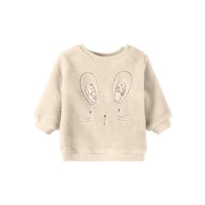 name it Sweatshirt Teddy Nbfnola Buttercream