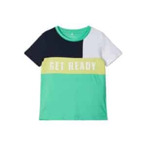 name it T-Shirt NMMHANK Spring Blue