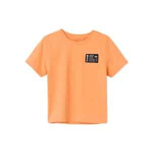 name it T-Shirt Nmmvector Mock Orange