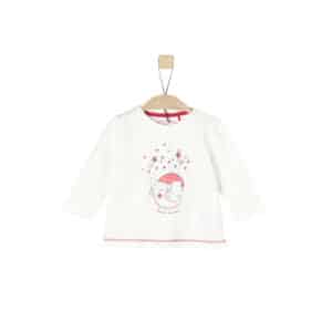 s.Oliver Girls Langarmshirt ecru