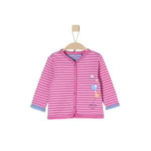 s.Oliver Girls Sweatjacke pink stripes