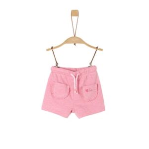 s.Oliver Sweatshorts light pink melange