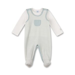 Sanetta Overall Set Ringel blau