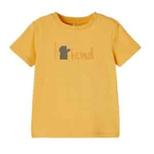 name it T-Shirt NBMDEFAM Ochre