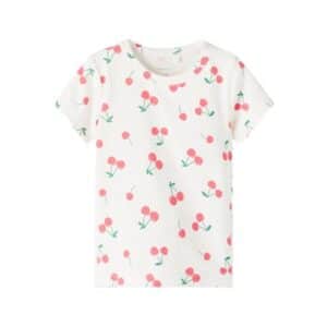 name it T-Shirt Nbfhejsa White Alyssum