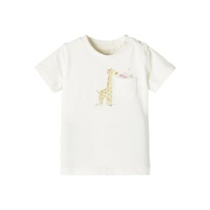 name it T-Shirt Nbfjette White Alyssum