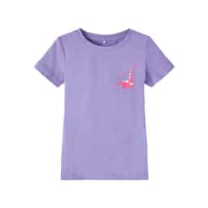 name it T-Shirt Nmfbela Aster Purple