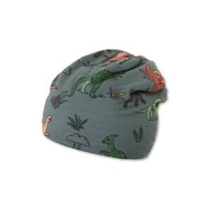 Sterntaler Beanie Dino dunkelgrün