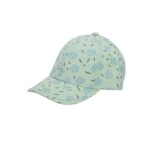 Sterntaler Baseball-Cap Blumen mittelgrün