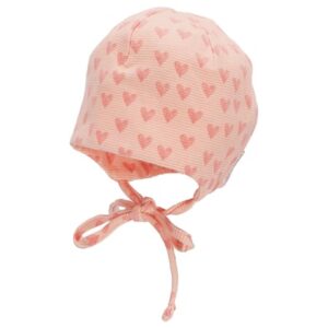 Sterntaler Beanie Herzen rosa