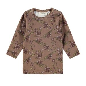 Lil'Atelier Langarmshirt Nbfgaya Woodsmoke