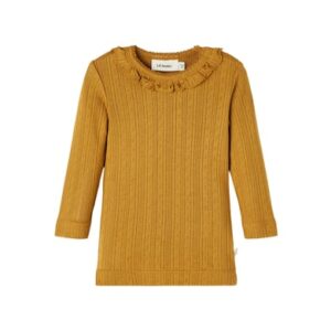 Lil'Atelier Langarmshirt Nbfrachel Golden Brown