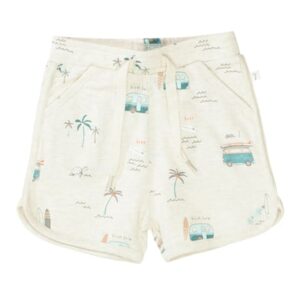 STACCATO Shorts beige melange gemustert