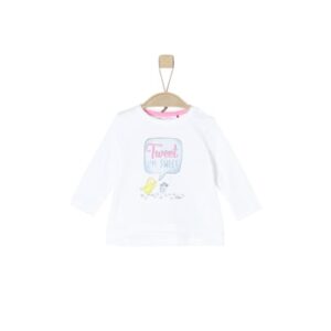 s.Oliver Girls Langarmshirt white