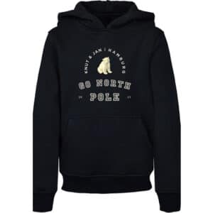 F4NT4STIC Hoodie Eisbär Knut & Jan Hamburg schwarz