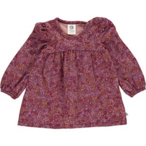 Müsli Babykleid Fig/Boysenberry/Berry red