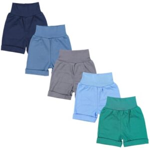 TupTam Baby Sommershorts 5er Pack blau/grau